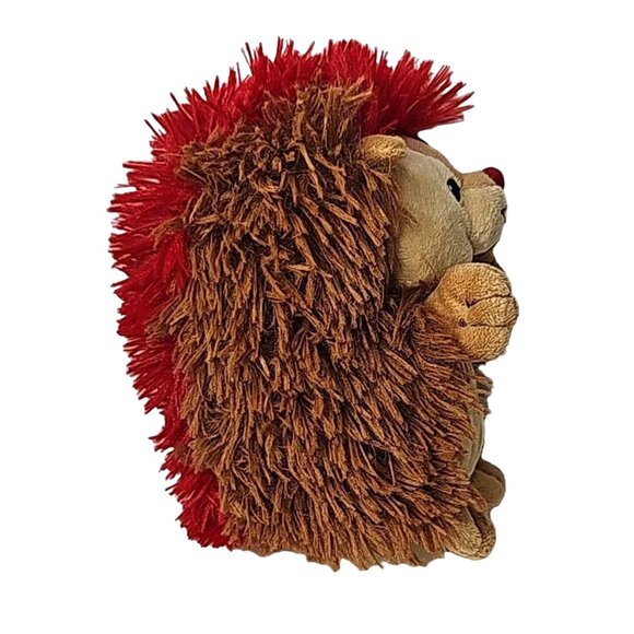 Fiesta Jesus Loves Me Hedgehog Plush Toy 7.5" 2017 Embroidered Stuffed Animal - Picture 4 of 7